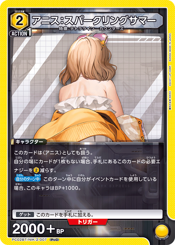 PC02BT/NIK-2-007 阿妮斯：閃耀夏日