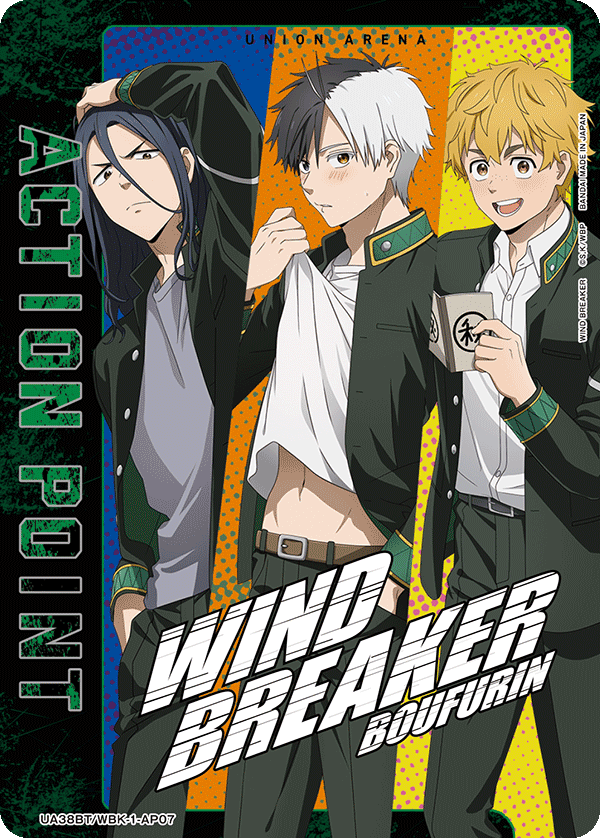 UA38BT/WBK-1-AP07 行動值卡(WIND BREAKER—防風少年—)