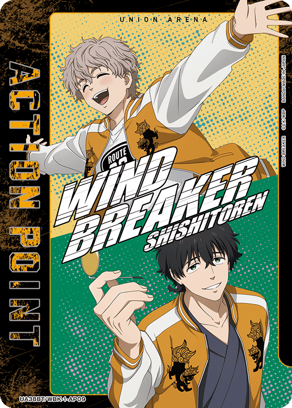 UA38BT/WBK-1-AP09 行動值卡(WIND BREAKER—防風少年—)