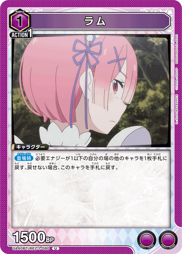 UA40BT/REZ-1-080 拉姆