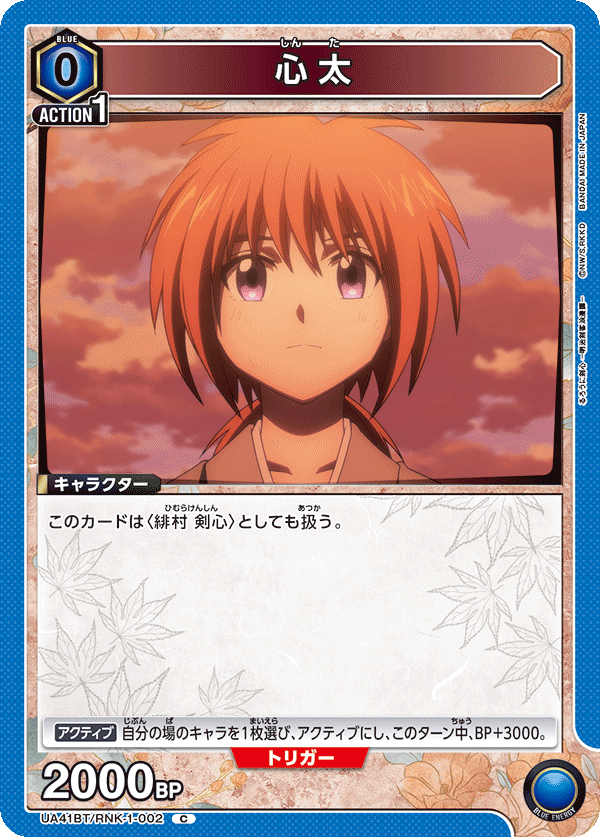 UA41BT/RNK-1-002 心太