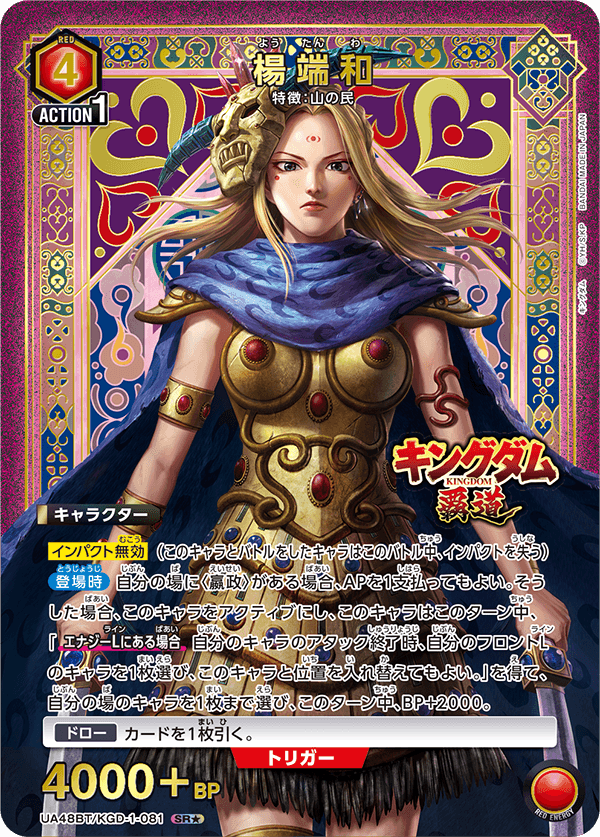 UA48BT/KGD-1-081 楊端和