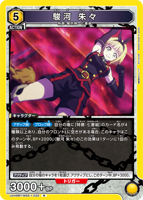 UA49BT/MSS-1-032 駿河朱朱