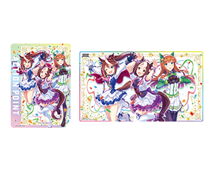 公開遊戲墊板&行動值卡套組 賽馬娘Pretty Derby